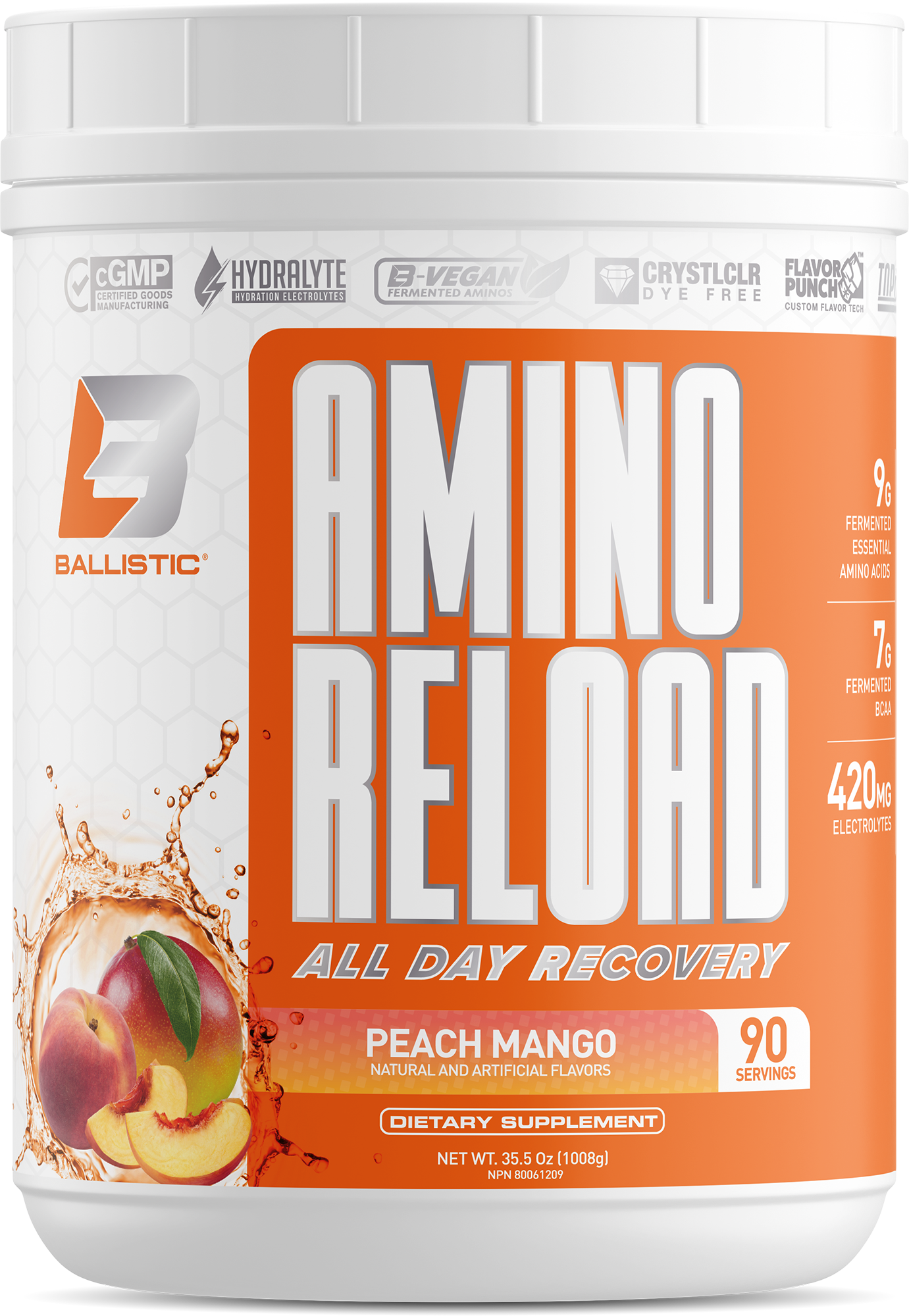 Ballistic Labs Amino Reload (30 servings)