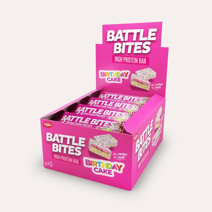 Battle Bites Birthday cake - 12 bars