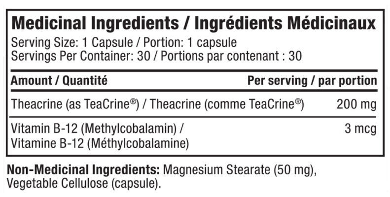 TEACRINE (30 CAPSULES)